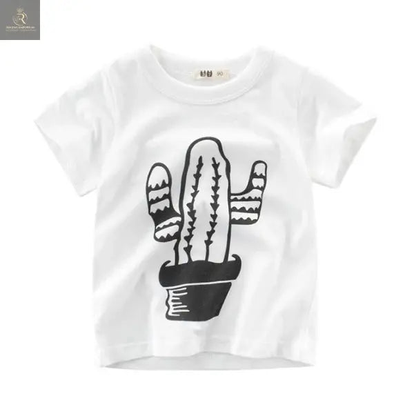 Children's Wear Summer New Korean Children's Boys Cotton T-shirt Men's Treasure In Children's Short Sleeves - RAGIMA Emporium