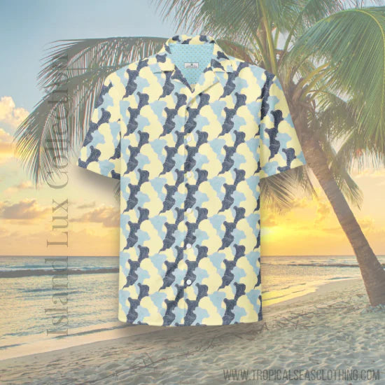 Tropical Swirl button shirt - RAGIMA Emporium