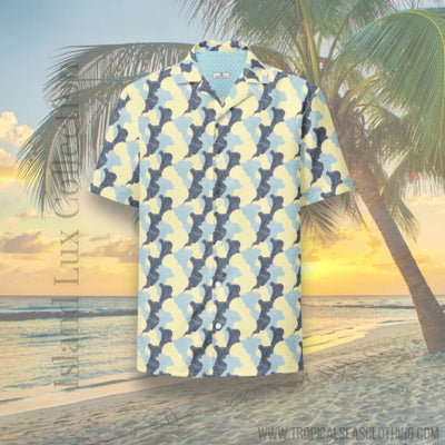 Tropical Swirl button shirt - RAGIMA Emporium