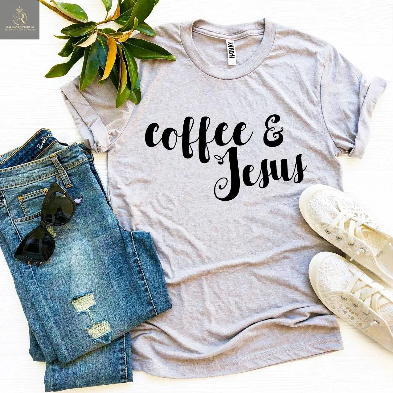 Coffee And Jesus T-shirt - RAGIMA Emporium