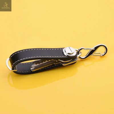 Cowhide Key Storage Multi-function Stainless Steel Keychain - RAGIMA Emporium