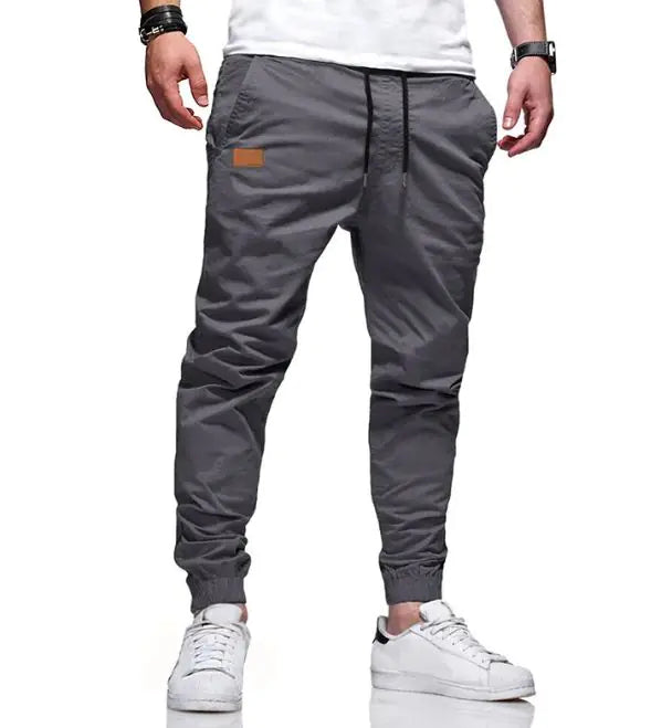 Youth Fashion Casual Tether Loose Cargo Ankle Banded Pants - RAGIMA Emporium