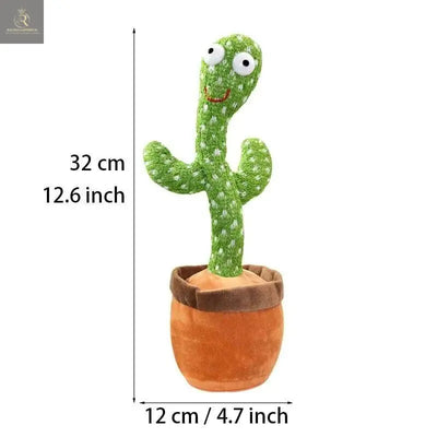 Dancing Cactus Plush Toy Doll Electronic Recording Shake With Song Funny Gift US - RAGIMA Emporium