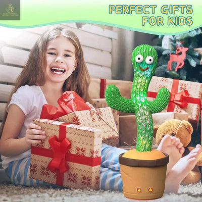 Dancing Cactus Plush Toy Doll Electronic Recording Shake With Song Funny Gift US - RAGIMA Emporium