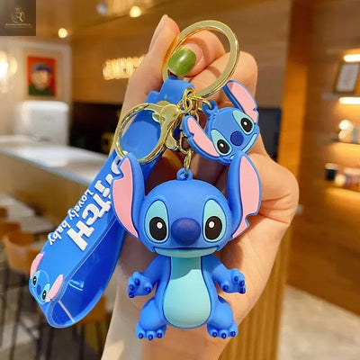 Disney Lilo and Stitch Scrump Cartoon Anime Pendant pvc Keychain - RAGIMA Emporium