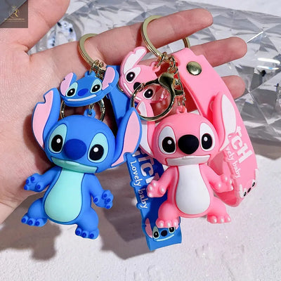 Disney Stitch Toys Keychain Anime Figure Stitch Pendant Keychain Sweet - RAGIMA Emporium