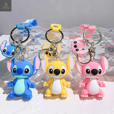 Disney Stitch Toys Keychain Anime Figure Stitch Pendant Keychain Sweet - RAGIMA Emporium