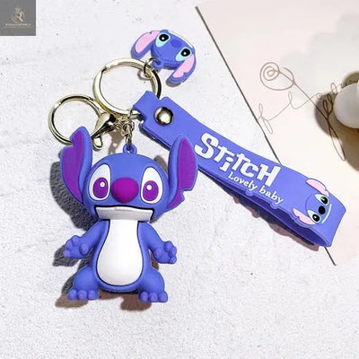 Disney Stitch Toys Keychain Anime Figure Stitch Pendant Keychain Sweet - RAGIMA Emporium