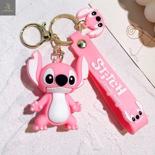 Disney Stitch Toys Keychain Anime Figure Stitch Pendant Keychain Sweet - RAGIMA Emporium