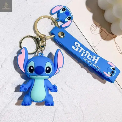 Disney Stitch Toys Keychain Anime Figure Stitch Pendant Keychain Sweet - RAGIMA Emporium