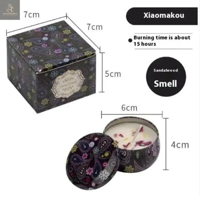 Dried Flower Fragrance Candle Flower Fragrance Incense Candle - RAGIMA Emporium