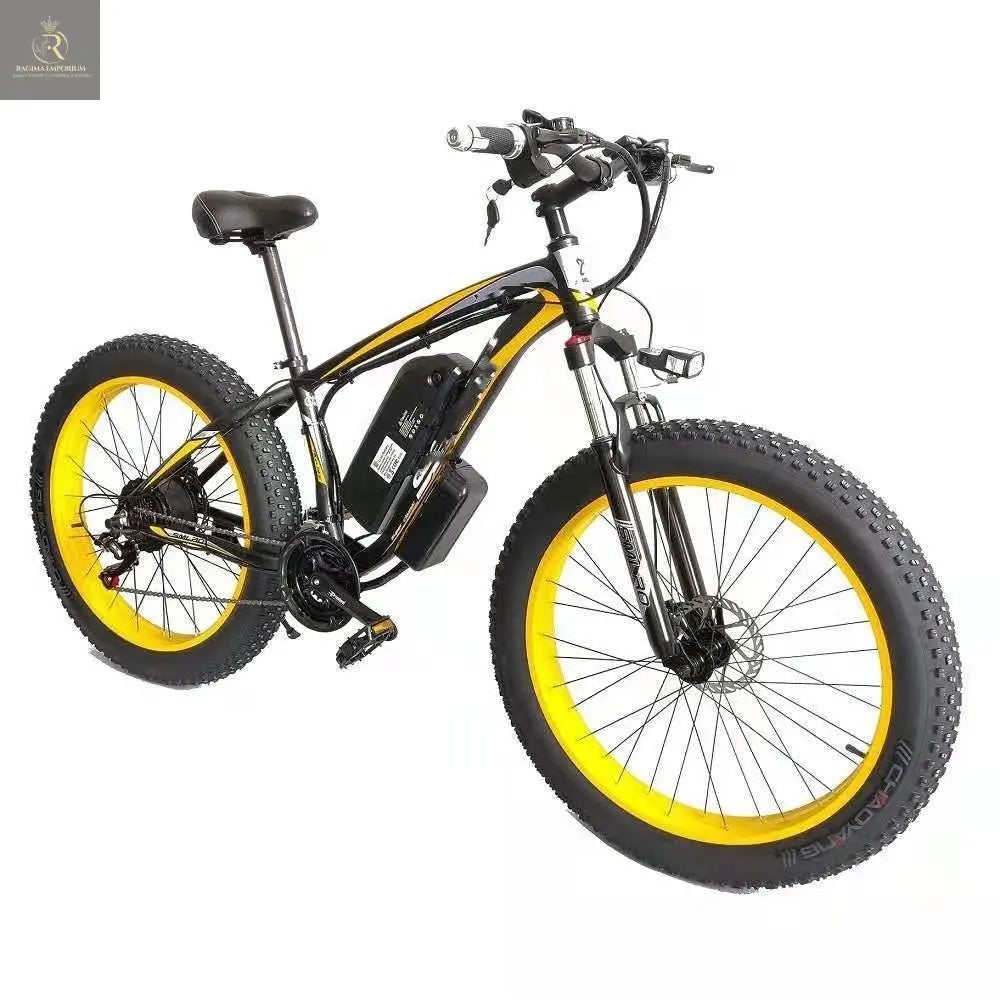 Electric Bicycle Lithium Tram Snow Electric Mountain Bike 21 Speed - RAGIMA Emporium