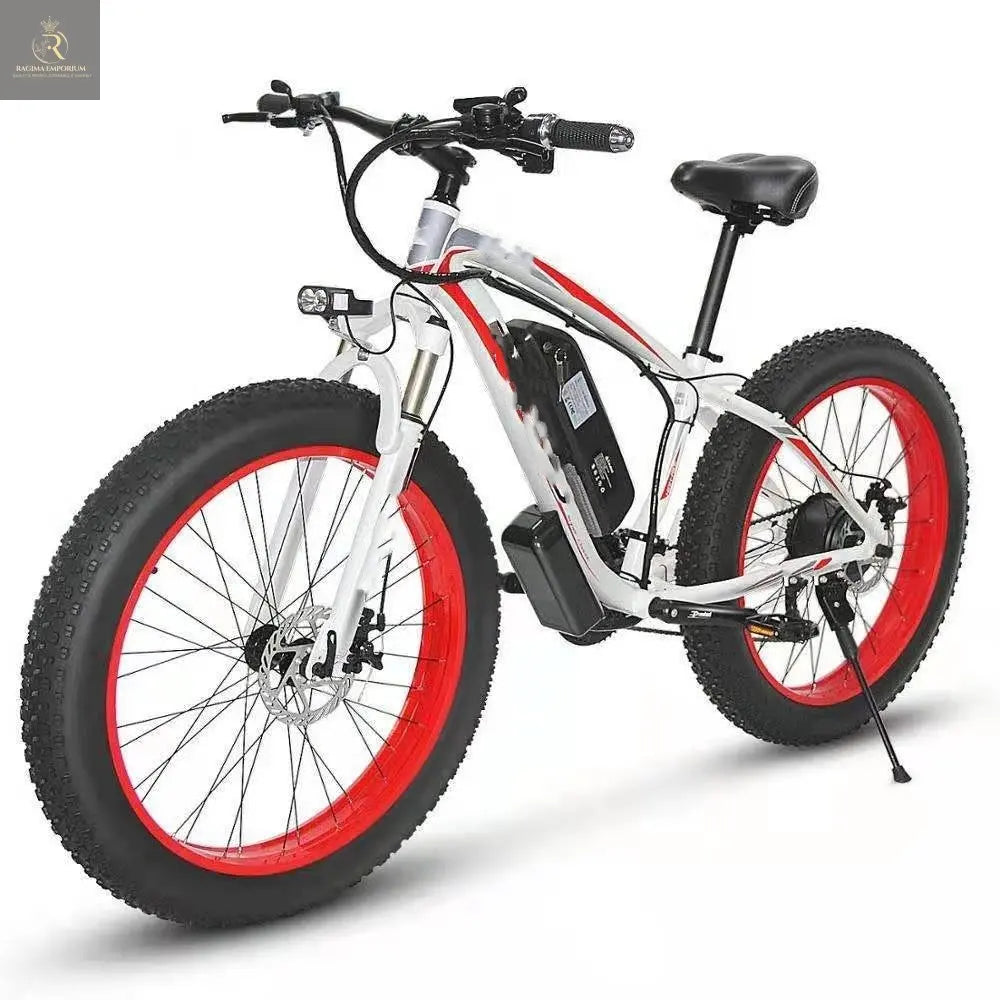 Electric Bicycle Lithium Tram Snow Electric Mountain Bike 21 Speed - RAGIMA Emporium