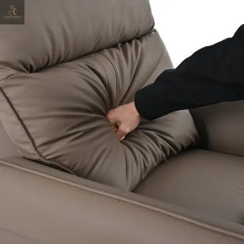 Electric Gliding Recliner Sofa With USB Port - RAGIMA Emporium