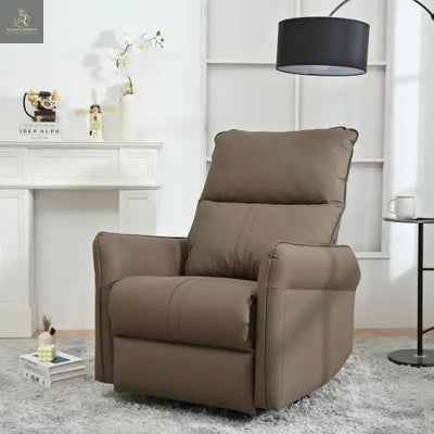 Electric Gliding Recliner Sofa With USB Port - RAGIMA Emporium