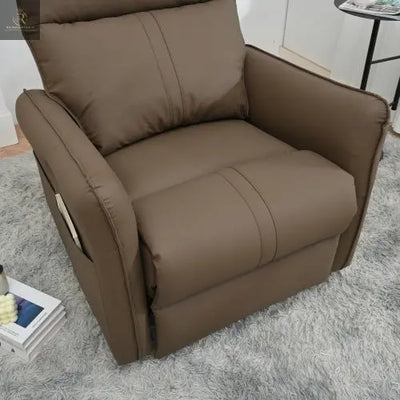 Electric Gliding Recliner Sofa With USB Port - RAGIMA Emporium