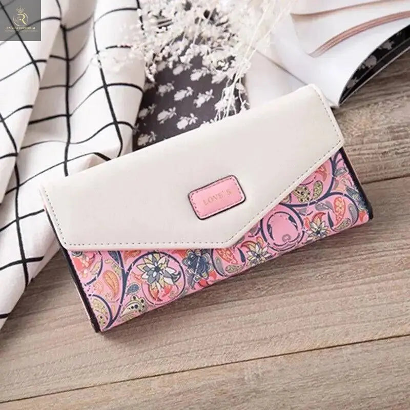 Fashion Women Leather Envelope Clutch Wallet Long Card Holder Purse Bag Handbag - RAGIMA Emporium