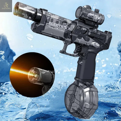 Fire Rat Electric Water Pistol Cool Light Full Automatic Water Spray Gun Summer Toy Sports Entertainment Children Gifts AC223 - RAGIMA Emporium