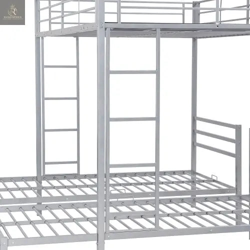 Full Over Twin Twin Size Bunk Bed With Built-in Shelf - RAGIMA Emporium