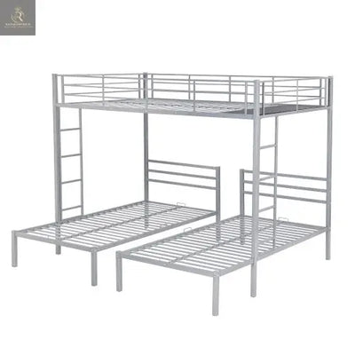 Full Over Twin Twin Size Bunk Bed With Built-in Shelf - RAGIMA Emporium