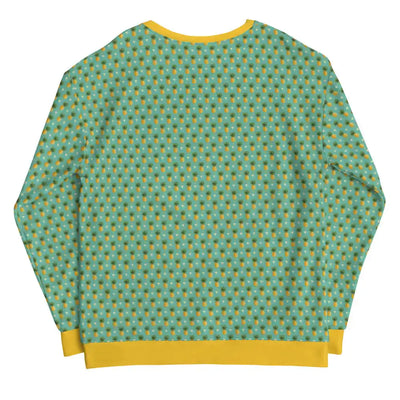 Women's Tropical Pineapple Print Sweatshirt - RAGIMA Emporium