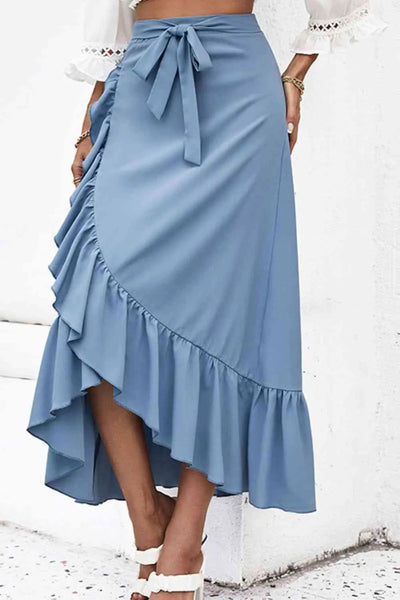 Owen Ruffle Trim Skirt - RAGIMA Emporium