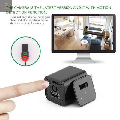 HD 1080P Hidden Camera USB Charger Home Security - RAGIMA Emporium