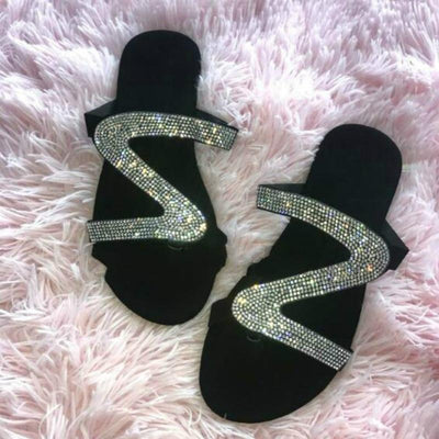 2021 Bling Bling Slides Women's Slippers for Summer Beach - RAGIMA Emporium