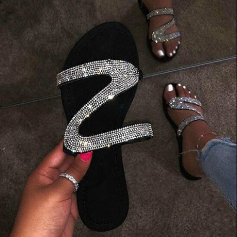 2021 Bling Bling Slides Women's Slippers for Summer Beach - RAGIMA Emporium