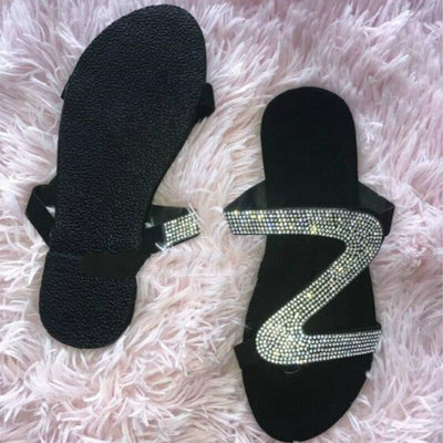 2021 Bling Bling Slides Women's Slippers for Summer Beach - RAGIMA Emporium