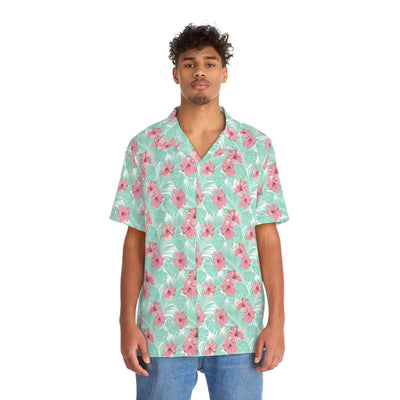 Men's Tropical Sky Garden Floral Hawaiian Shirt - RAGIMA Emporium