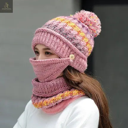 Korean winter knitted hat - RAGIMA Emporium