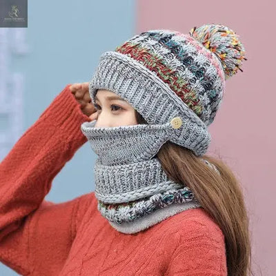 Korean winter knitted hat - RAGIMA Emporium