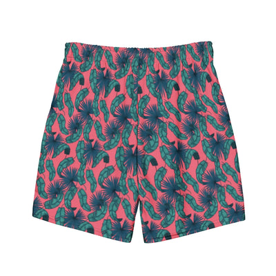 Men's Tropical Flamingo Palms Board Shorts - RAGIMA Emporium