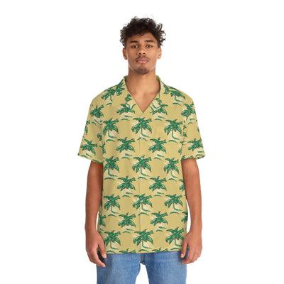 Men's Tropical Palm Mirage Hawaiian Shirt - RAGIMA Emporium