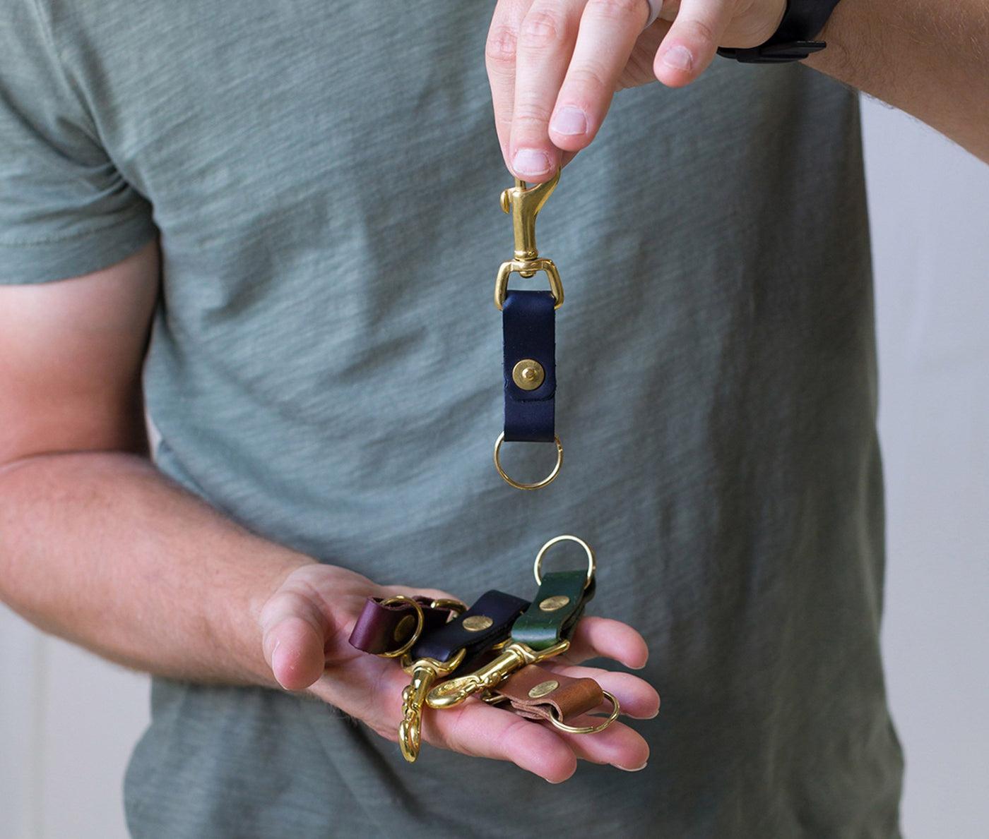 Leather Key Clip - RAGIMA Emporium