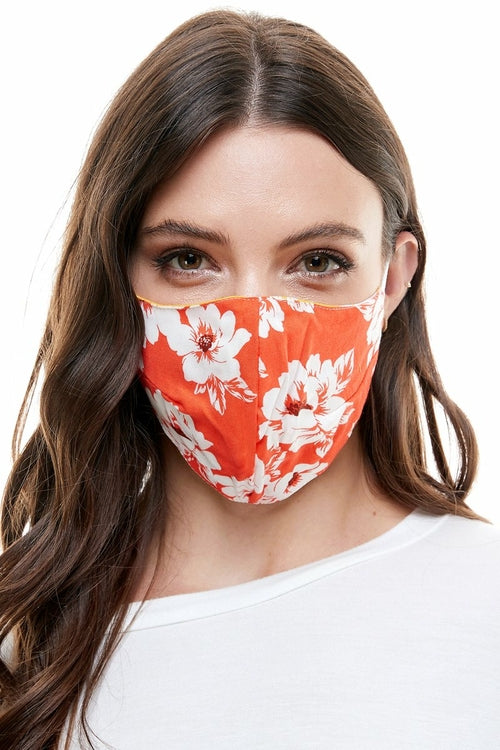 Reversible woven face mask reusable washable cloth mask - RAGIMA Emporium