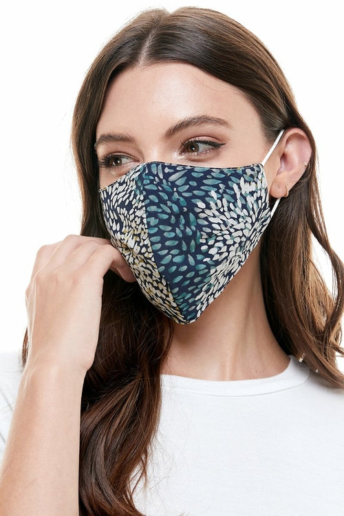 Reversible woven face mask reusable washable cloth mask - RAGIMA Emporium