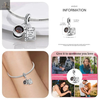 MULA 1PC Coffee Pet Moon Star Silver Plated Pendant Fit Original Snake Chain Charm Bracelet DIY Women Jewelry Gift - RAGIMA Emporium