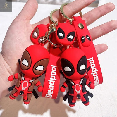 Marvel Cute Doll Pendant Anime Figures Deadpool Q Version Fashion - RAGIMA Emporium