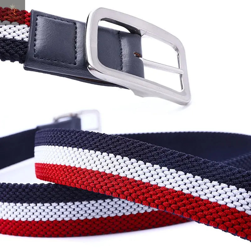 Men's Belt With Elastic Woven Japanese Buckle - RAGIMA Emporium