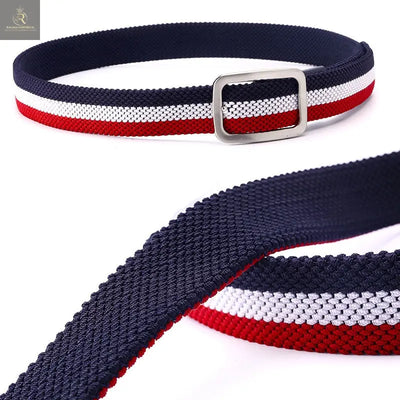 Men's Belt With Elastic Woven Japanese Buckle - RAGIMA Emporium