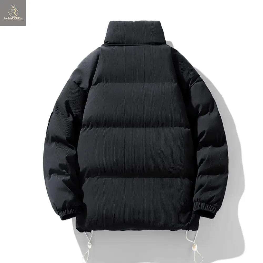 Mens Stand Collar Puffer Jacket - RAGIMA Emporium