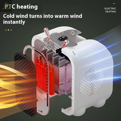 Mini Fan Heater Small Household Heater - RAGIMA Emporium