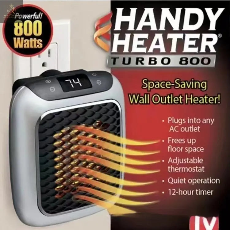 Mini Fan Heater Wall-mounted Dormitory Warm Artifact - RAGIMA Emporium