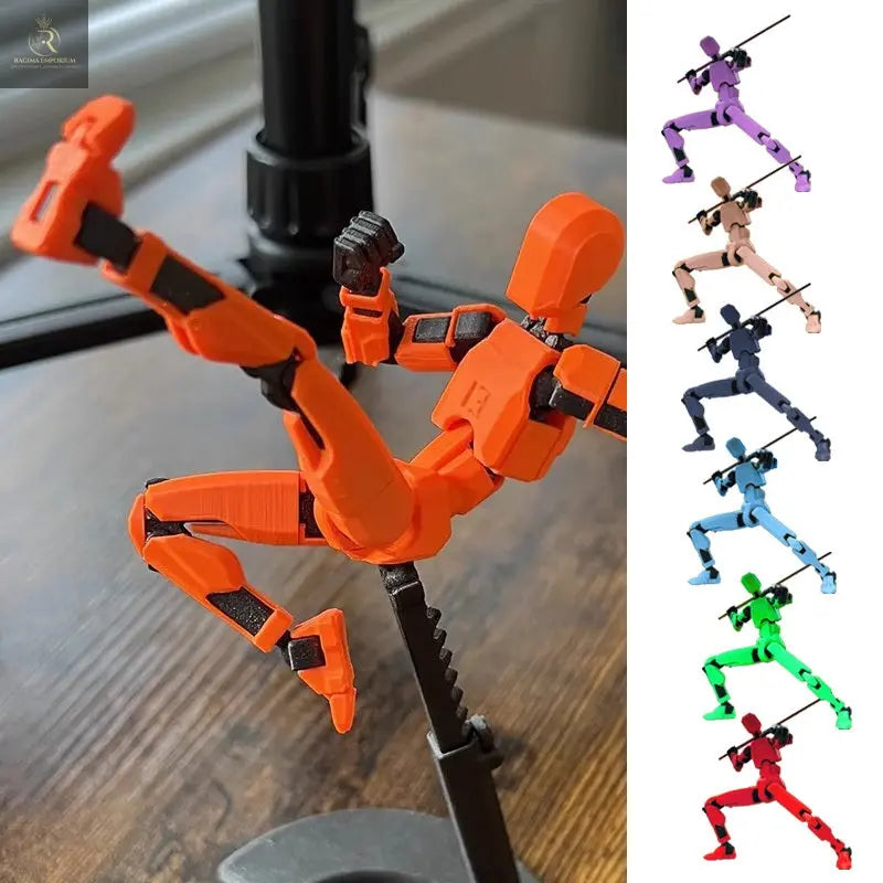 Multi-Jointed Movable Shapeshift Robot 2.0 3D Printed Mannequin Dummy Action Model Doll Toy Kid Gift - RAGIMA Emporium