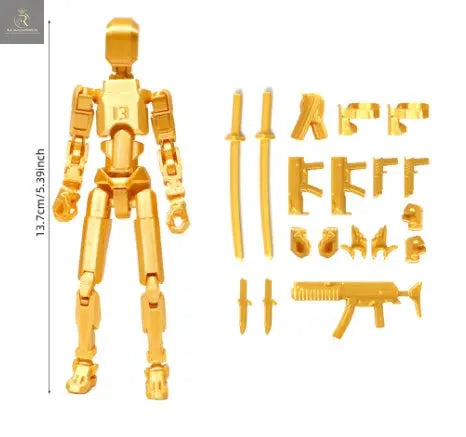 Multi-Jointed Movable Shapeshift Robot 2.0 3D Printed Mannequin Dummy Action Model Doll Toy Kid Gift - RAGIMA Emporium