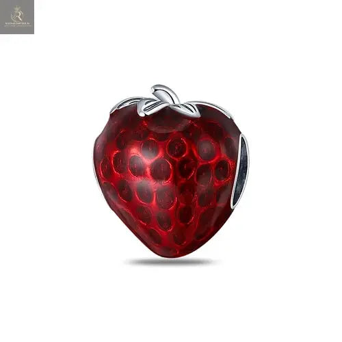 New 925 Silver Color Strawberry Cherry Fruit Series Charms Beads Fit - RAGIMA Emporium