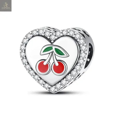 New 925 Silver Color Strawberry Cherry Fruit Series Charms Beads Fit - RAGIMA Emporium