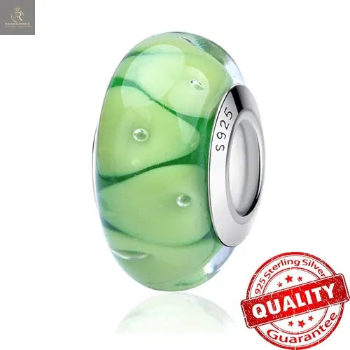 New Arrivals 925 Sterling Silver Green Monstera Leaves Climbing Frog - RAGIMA Emporium